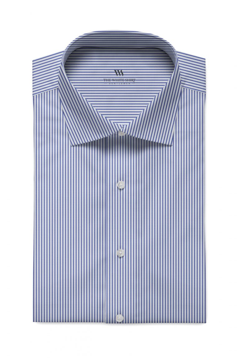 New Sintel Blue Stripe Poplin