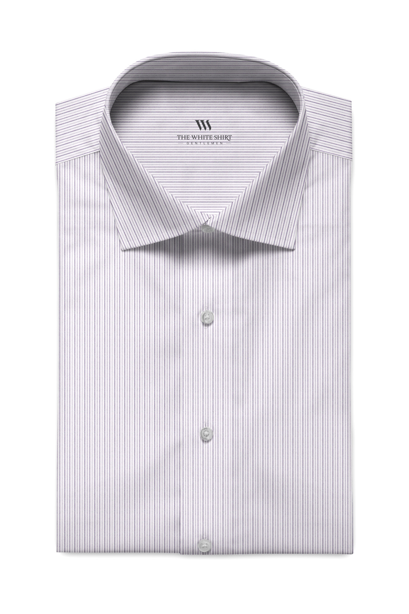 New Sintel Light Grey Stripe Poplin