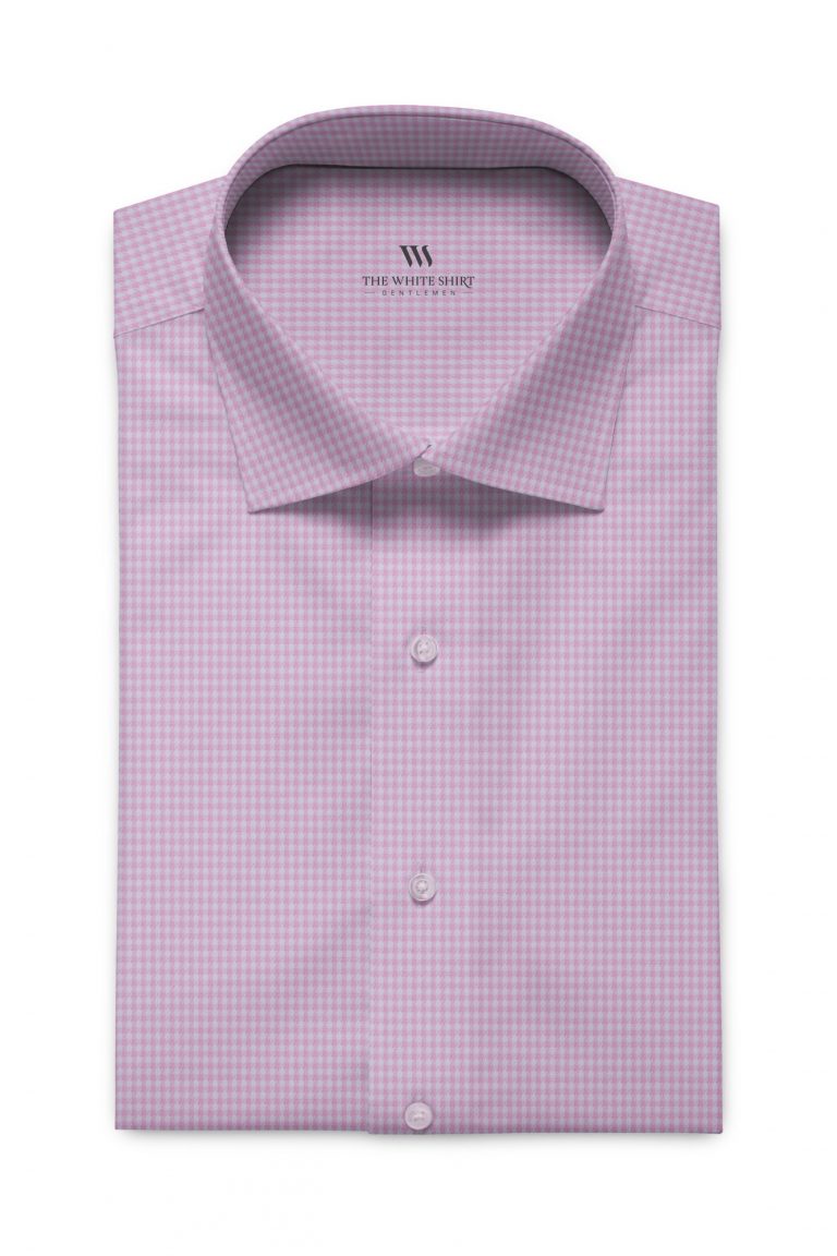 Oriovac Pink Houndstooth Dobby