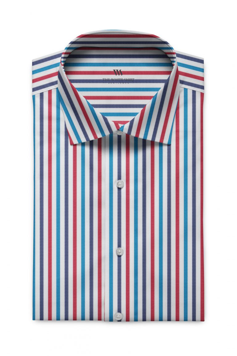 Silicon Multi Stripe Poplin