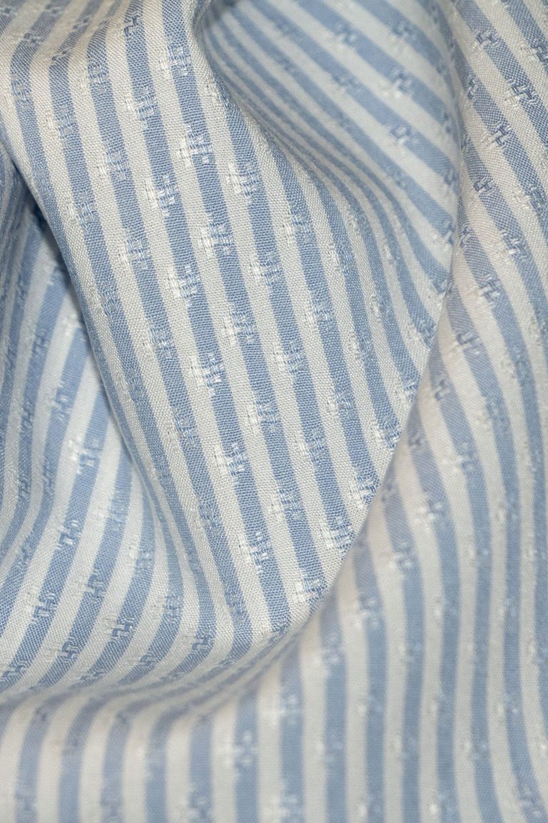 Merida fabric - Blue and White